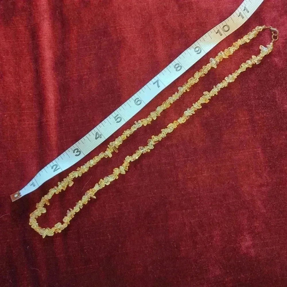 Yellow Quartz Jewelry Set - Picture 5 of 7